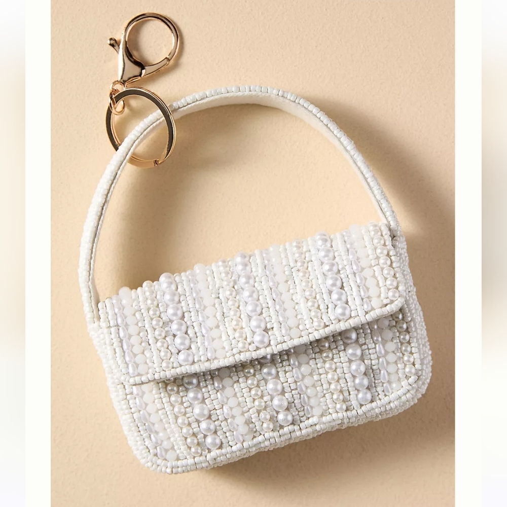 NWT The Fiona Beaded Bag Charm